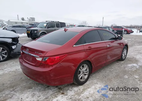 2013 Hyundai Sonata Gls из США, поврежденный, VIN 5NPEB4ACXDH702724